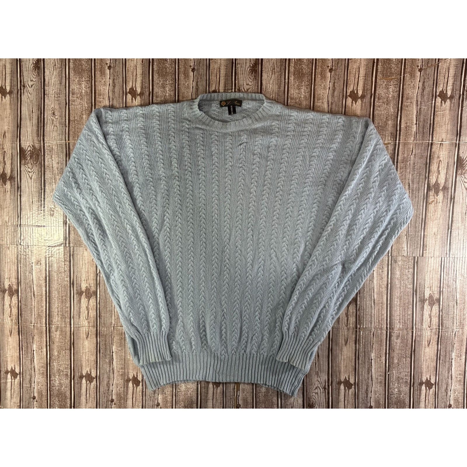 Loro Piana Loro Piana Cashmere Cable Knit Pullover Sweater Size 54 XL c Size US XL / EU 56 / 4 - 1 Thumbnail