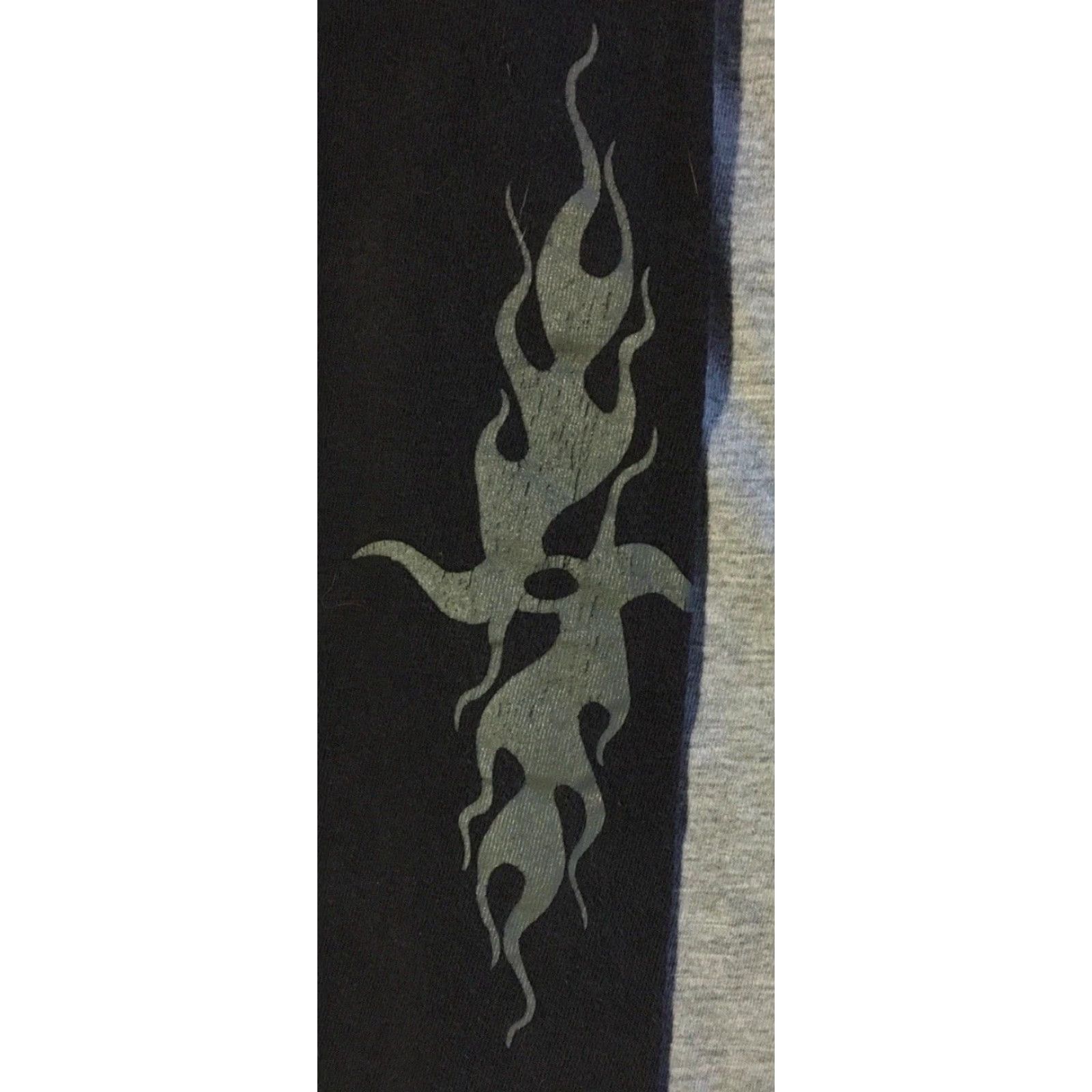 JNCO VINTAGE Snake Flames Hooded Shirt M Gray Long Sleeve T-Shirt Men Size M Grunge Emo 90s Y2K Fire Surf Skate Harley Punk Rock Beach California USA Size US M / EU 48-50 / 2 - 3 Thumbnail