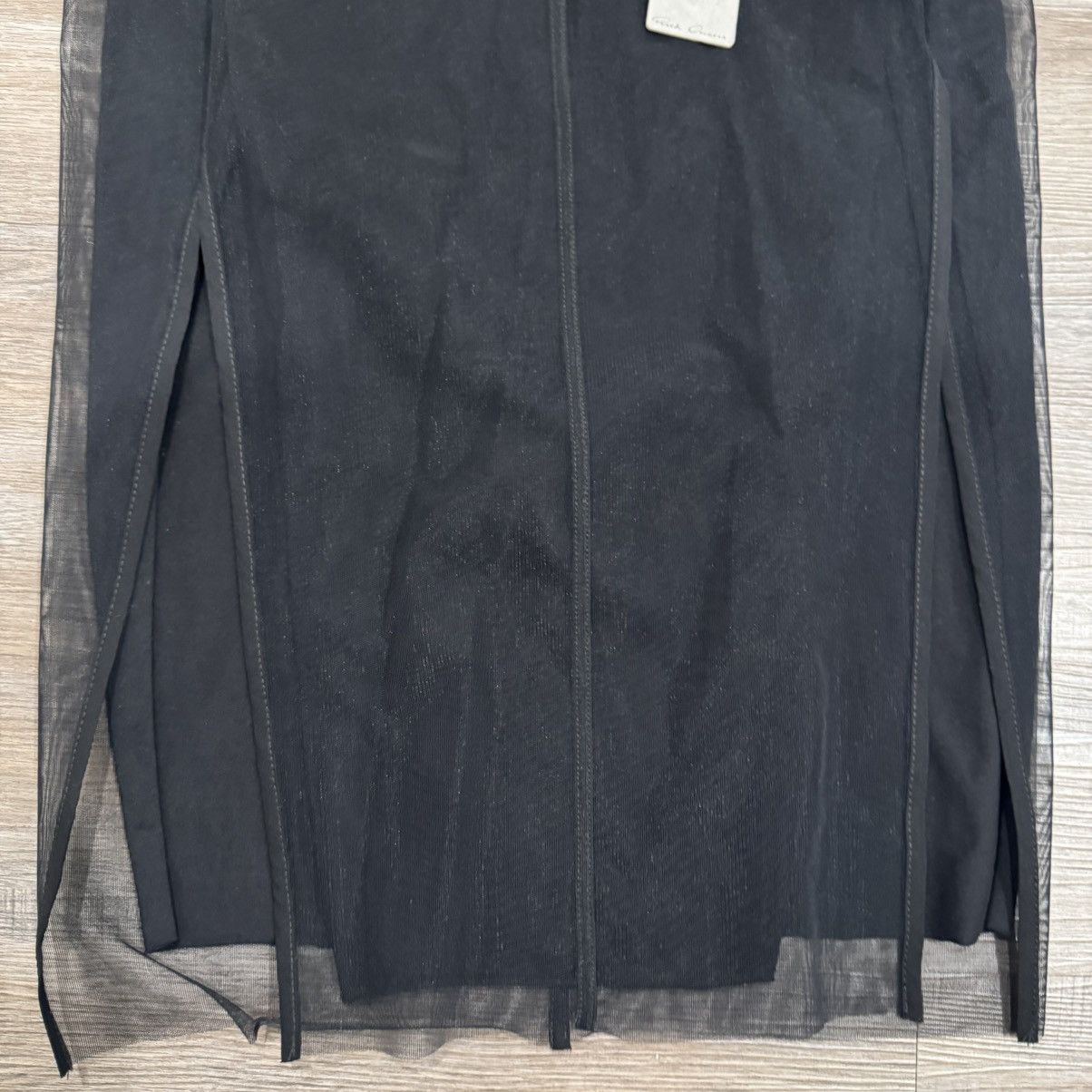 Rick Owens Rick Owens Collage Knee Length Skirt Tulle in Black Size 28" / US 6 / IT 42 - 5 Thumbnail