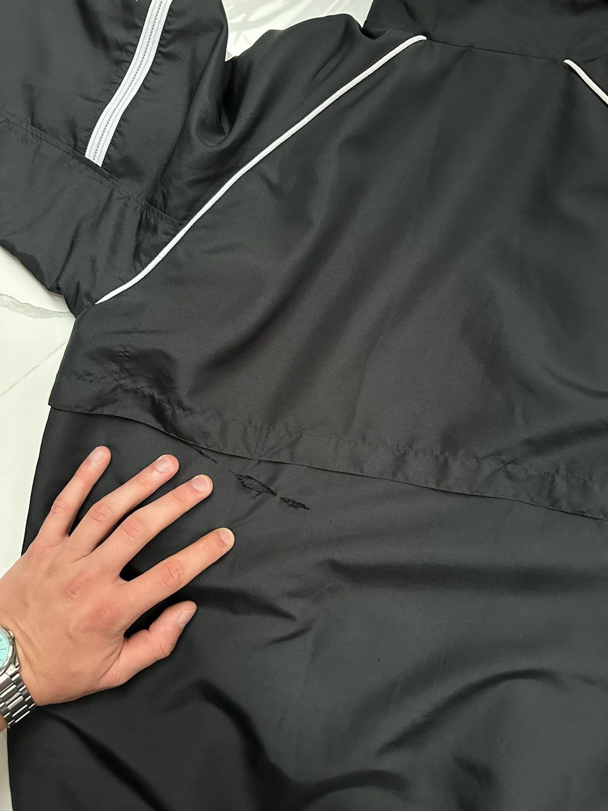 Nike × Vintage NIKE VINTAGE DOUBLE SWOOSH STREETWEAR LIGHT JACKET Size US S / EU 44-46 / 1 - 7 Thumbnail