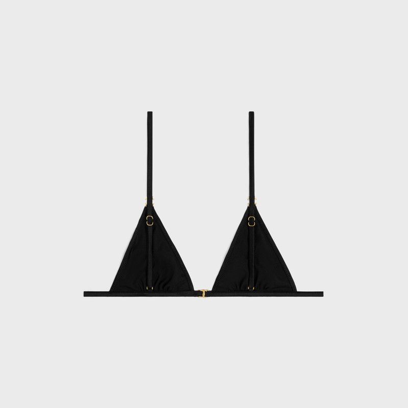 Celine o1w1db10526 2X05K7 Size : XS / Triangle Bra in Black Size ONE SIZE - 2 Thumbnail