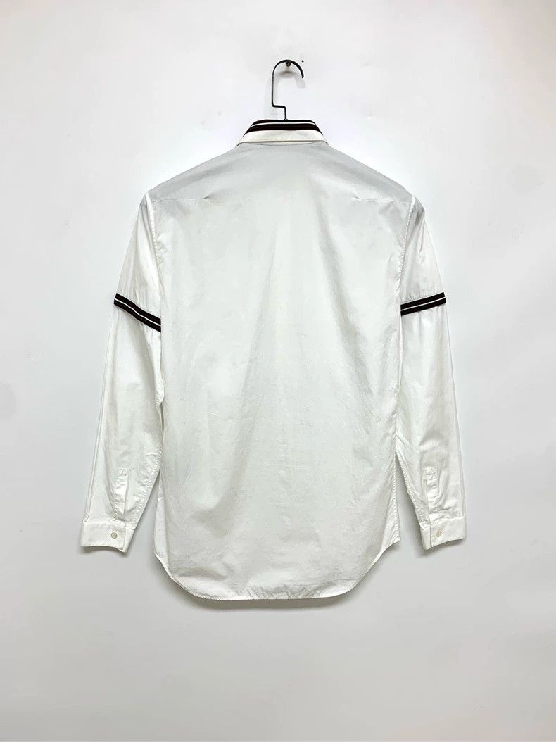 Dior Dior Size 38 White, black and red striped shirt 2502-Nexta Size US XXS / EU 40 - 2 Thumbnail