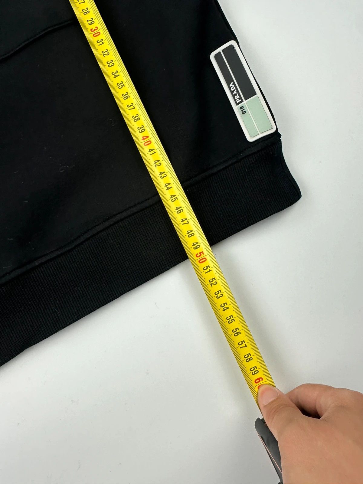 Prada Prada Milano SS2018 Crop Black Sweater Pockets Size M / US 6-8 / IT 42-44 - 14 Thumbnail