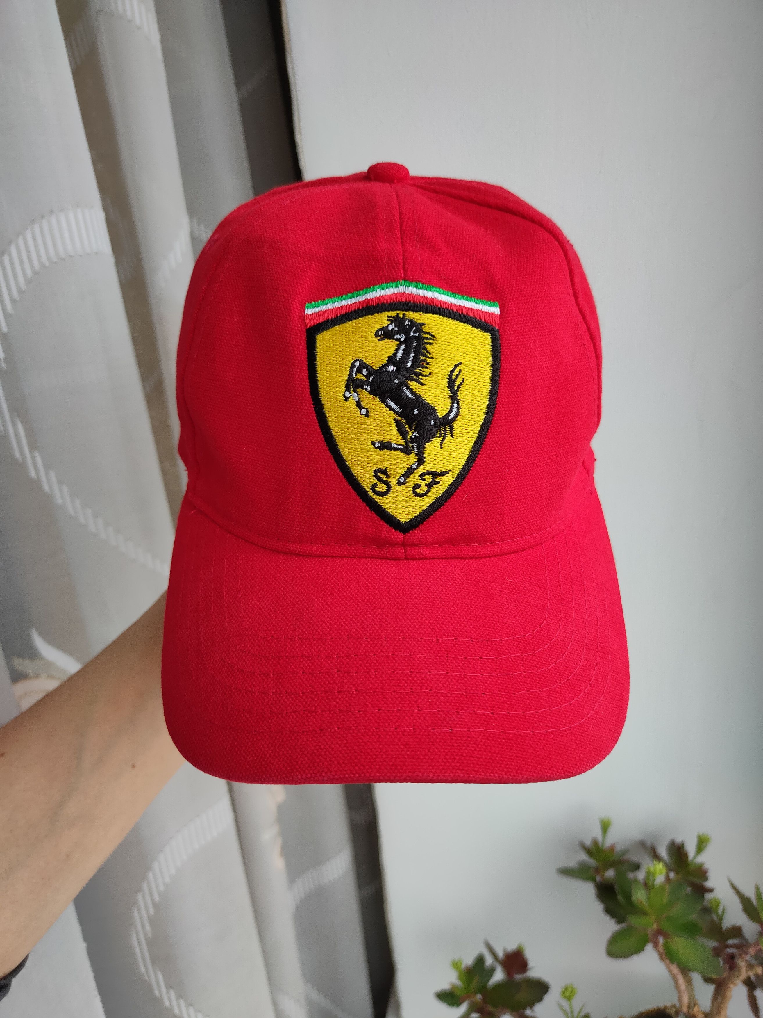 Ferrari Vintage Ferrari cap hat racing ferrari scuderia cap Size ONE SIZE - 1 Thumbnail