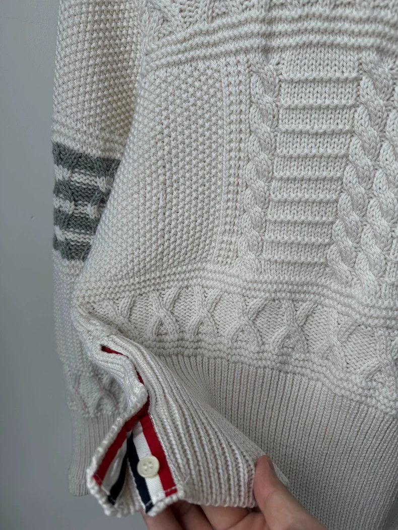 Thom Browne Thom Browne A wool sweater Size US L / EU 52-54 / 3 - 3 Thumbnail