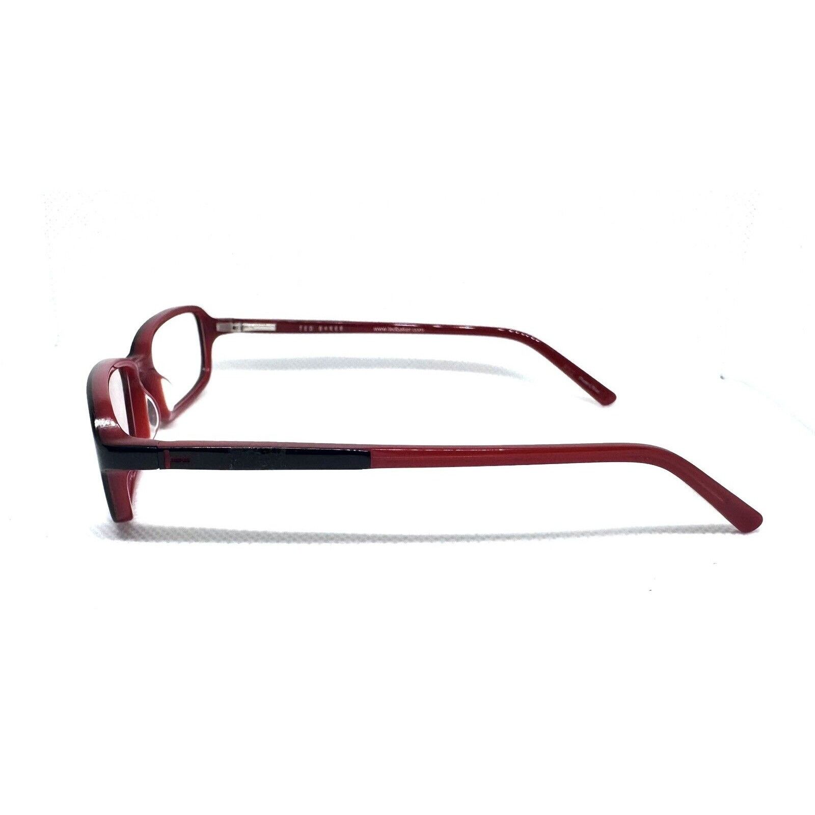 Ted Baker TED BAKER JUST KIDDING B924 BLACK RED EYEGLASSES 46-16 Size ONE SIZE - 4 Thumbnail