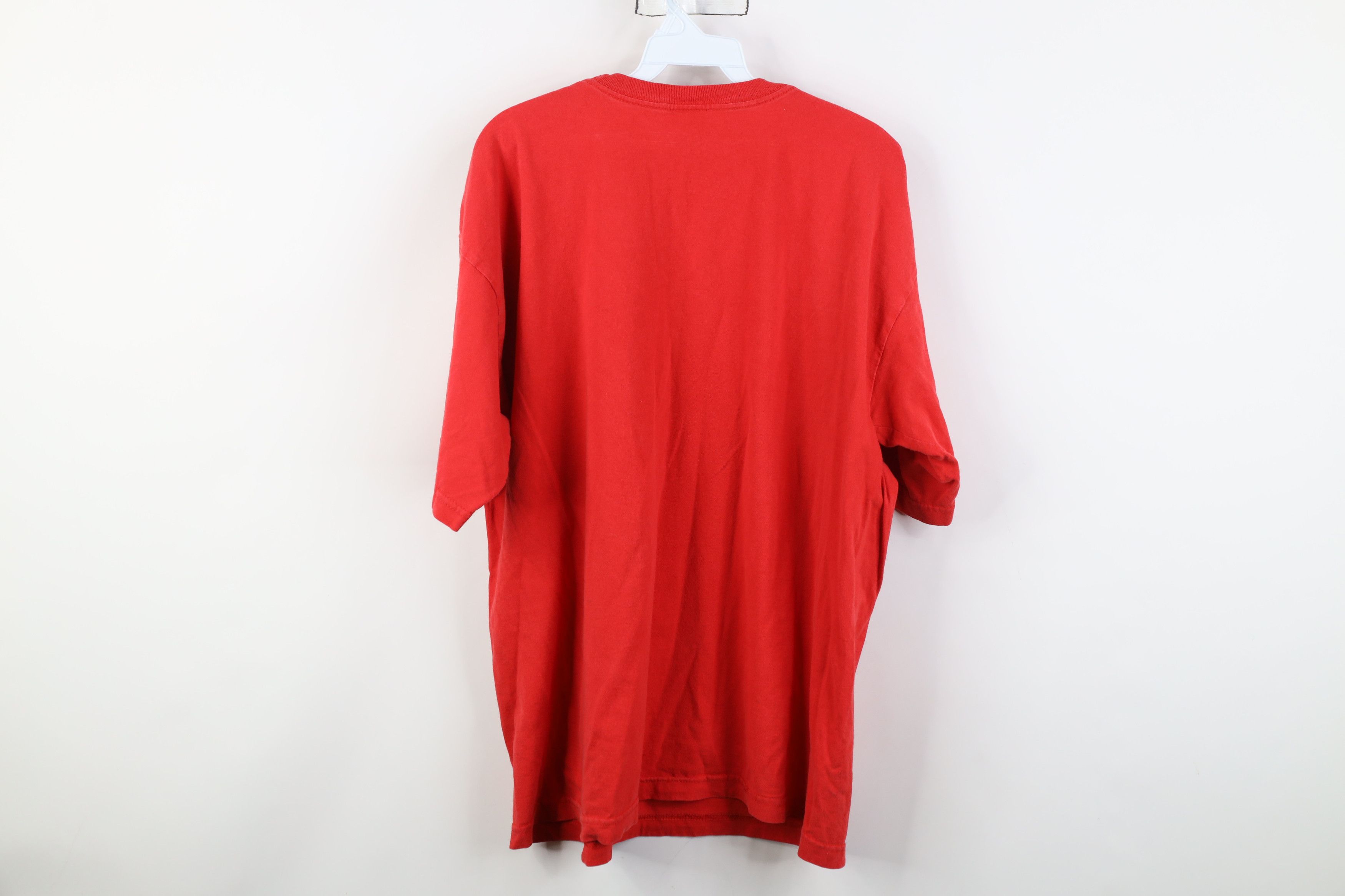 Vintage Vintage Y2K Union Made Assembly Complex T-Shirt Red USA Size US XL / EU 56 / 4 - 12 Thumbnail
