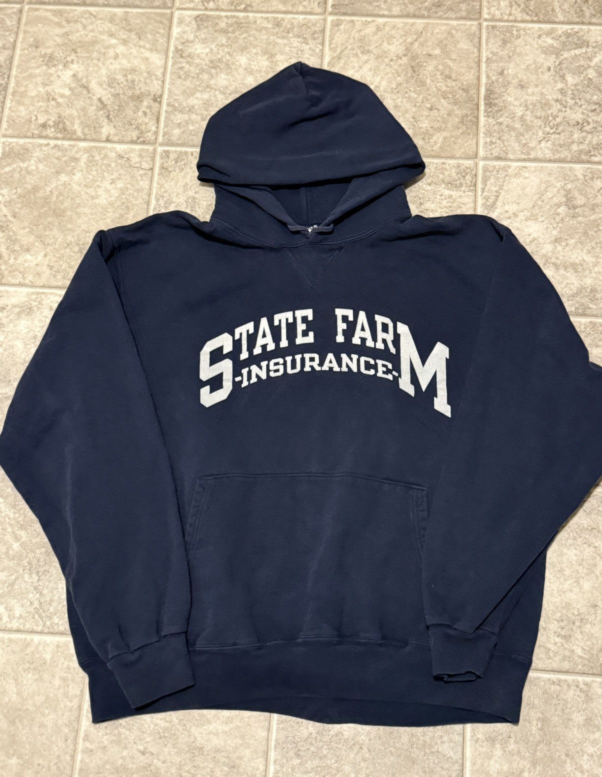 Champion × Vintage 90’s Champion State Farm Insurance Hoodie Size US XL / EU 56 / 4 - 1 Thumbnail