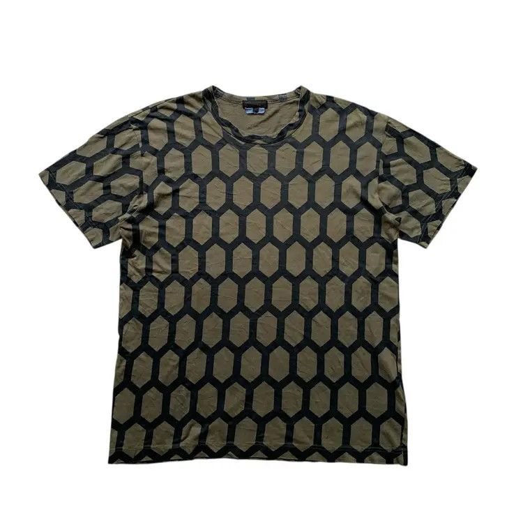 Comme des Garcons Homme Plus CDG Homme Plus Honey Comb AD2014 Tee Size US M / EU 48-50 / 2 - 1 Thumbnail