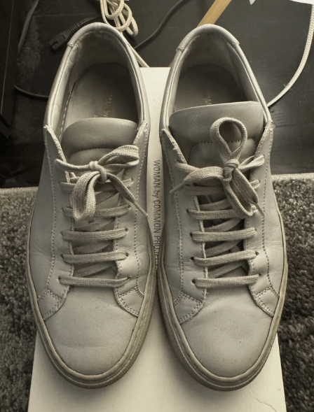 Common Projects WOMAN BY COMMON PROJECTS ORIGINAL ACHILLES LOW GREY EU 38 Size US 8 / IT 38 - 1 Thumbnail