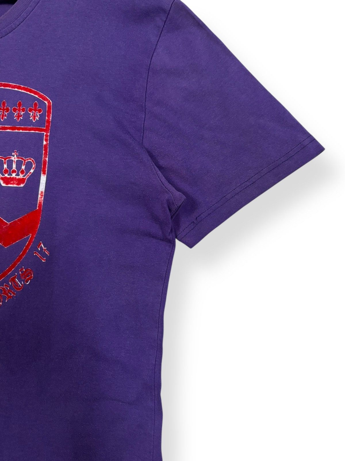 HYDROGEN Vintage 2000s Hydrogen Red Crest Graphic T-shirt Size US M / EU 48-50 / 2 - 7 Thumbnail
