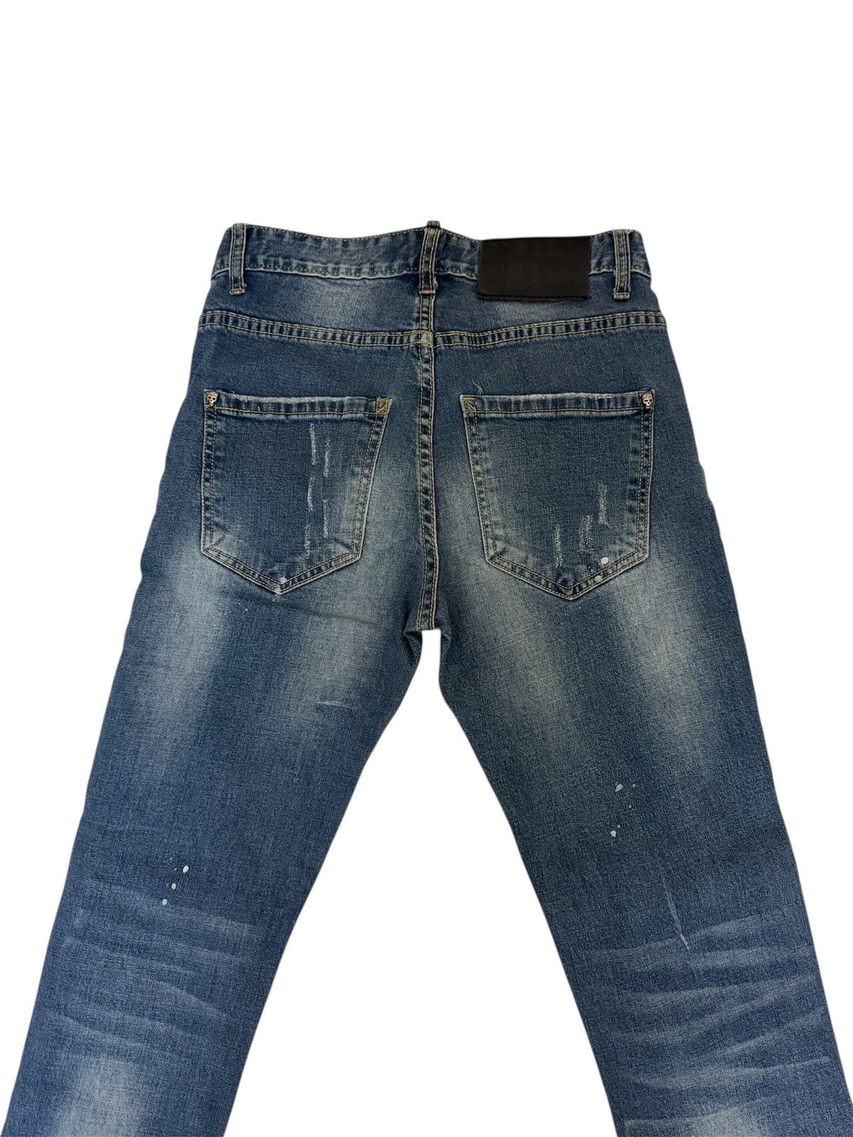 Philipp Plein Philipp Plein straight-cut distressed jeans. Size US 29 - 5 Thumbnail