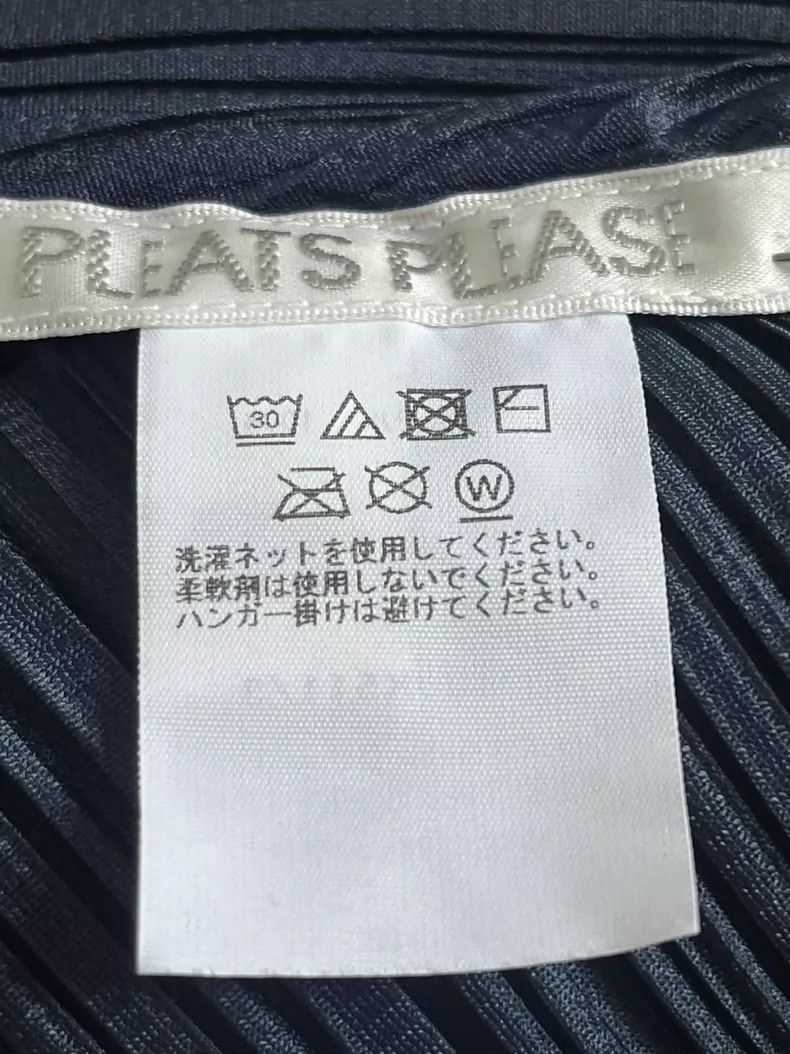 Issey Miyake Issey Miyake size:3 Blue pleated long-sleeved shirt Size S / US 4 / IT 40 - 3 Thumbnail