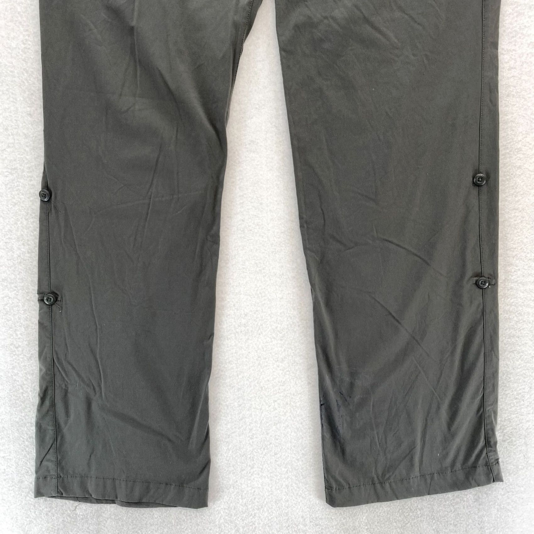 Eddie Bauer Eddie Bauer Travex Pants Women's 16 Gray Stretch Nylon Convertible Cargo Size 38" / US 16 / IT 52 - 3 Thumbnail
