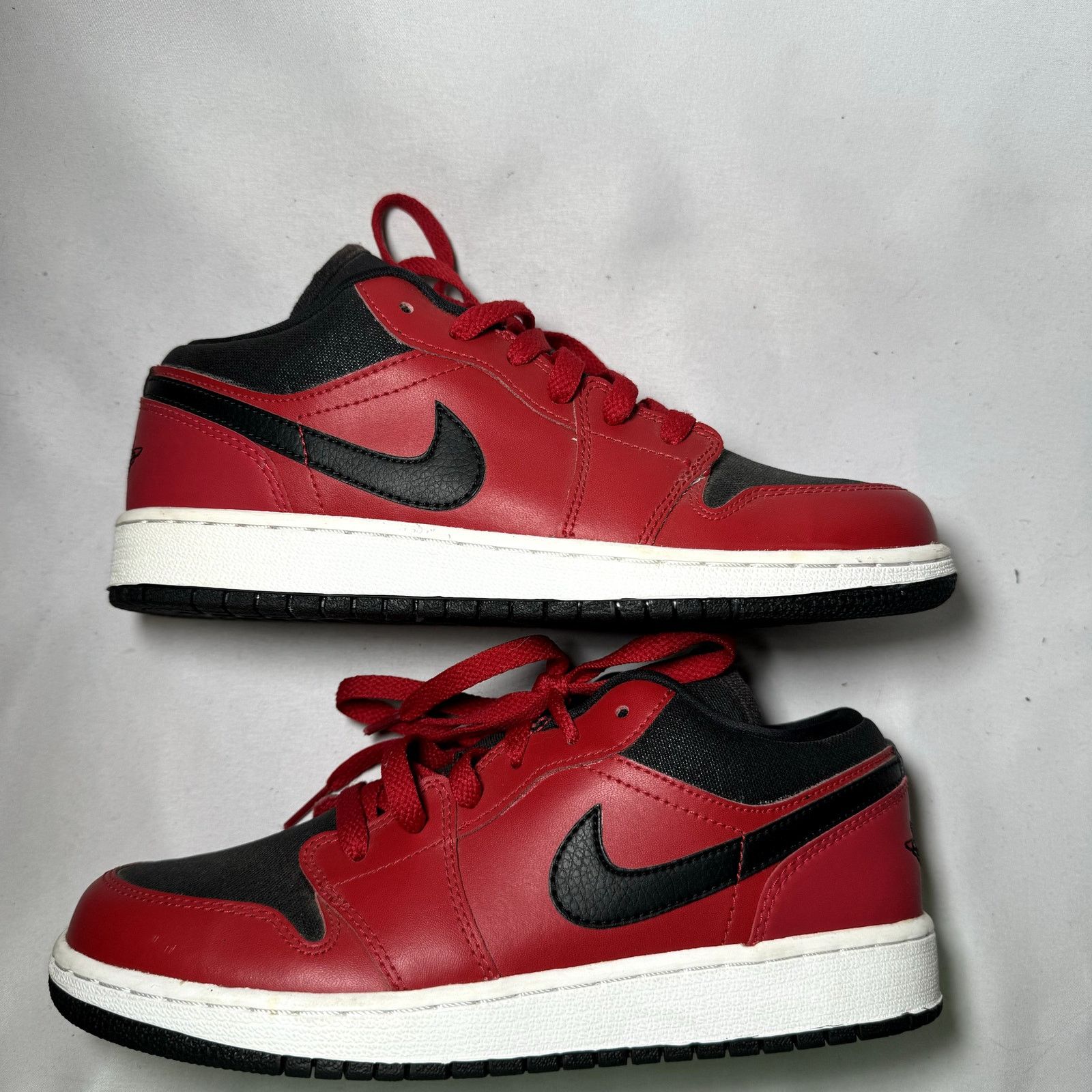 Jordan Brand × Nike Size 6 - Nike Air Jordan 1 Low BG Gym Red Men's Shoes Size US 6 / EU 39 - 2 Thumbnail