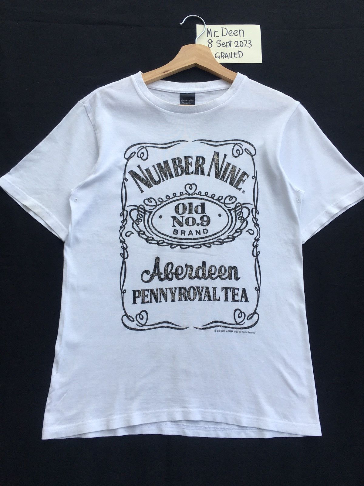 Number (N)ine Rare Number Nine Aberdeen Pennyroyal Tea Tshirt Size US S / EU 44-46 / 1 - 1 Thumbnail