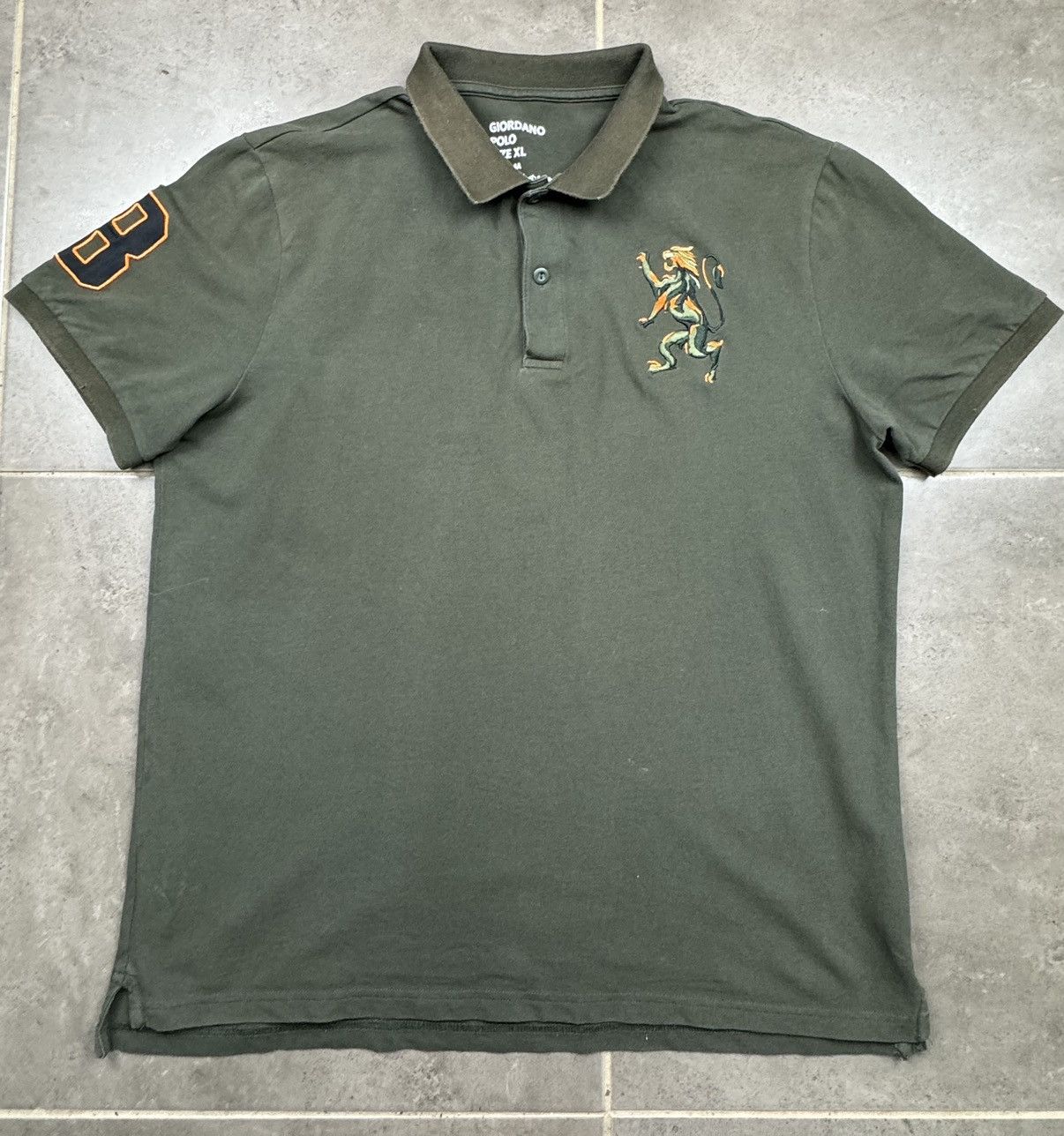 Giordano Giordano Polo Man’s T Shirt (World without strangers) Size US XL / EU 56 / 4 - 1 Thumbnail