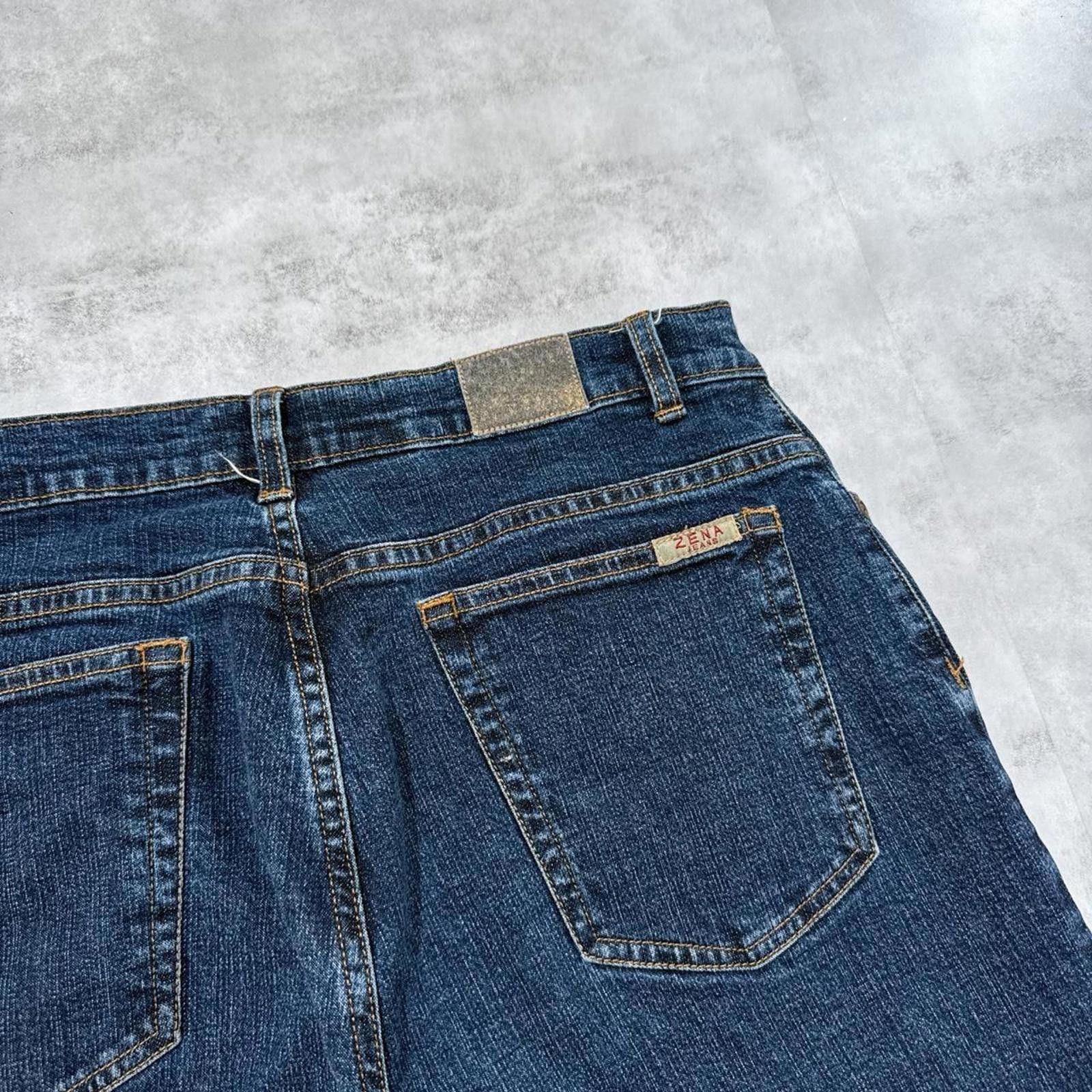 Other Y2K Zena Flared Denim Embroidered Jeans Size 30" / US 8 / IT 44 - 5 Thumbnail