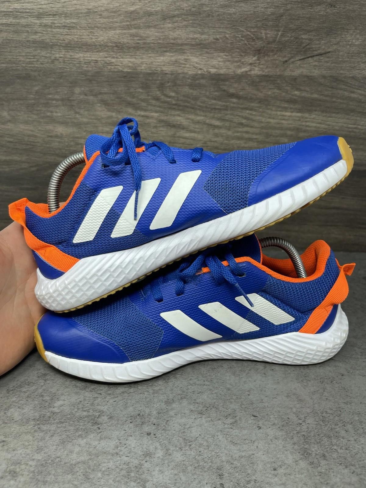 Adidas Adidas Fortagym K Sneakers Kids Size 6 Blue Orange Running Size US 6 / EU 39 - 7 Thumbnail