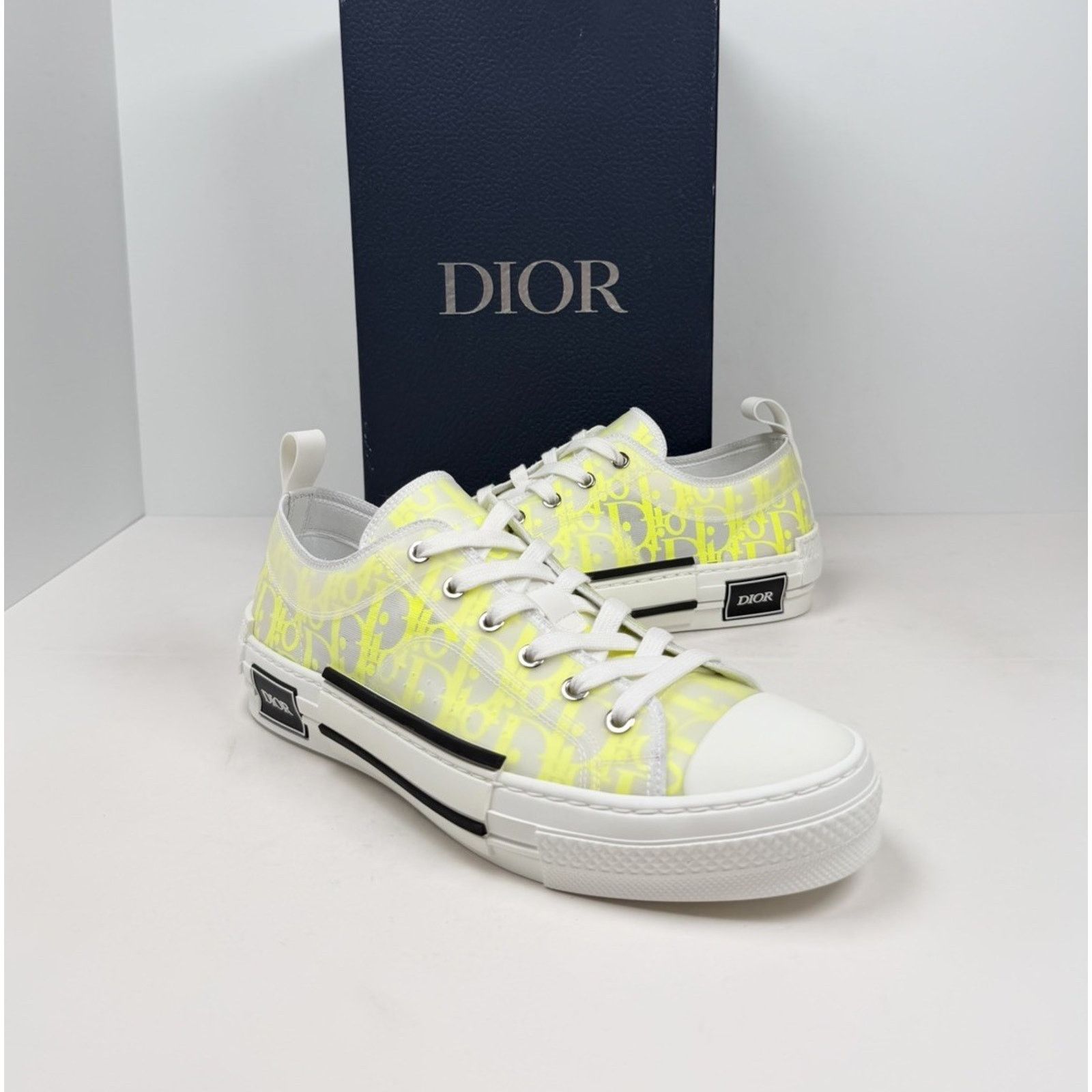Dior Size 41EU/8US - Dior B23 Oblique Yellow Low NEW Size US 8 / EU 41 - 2 Thumbnail