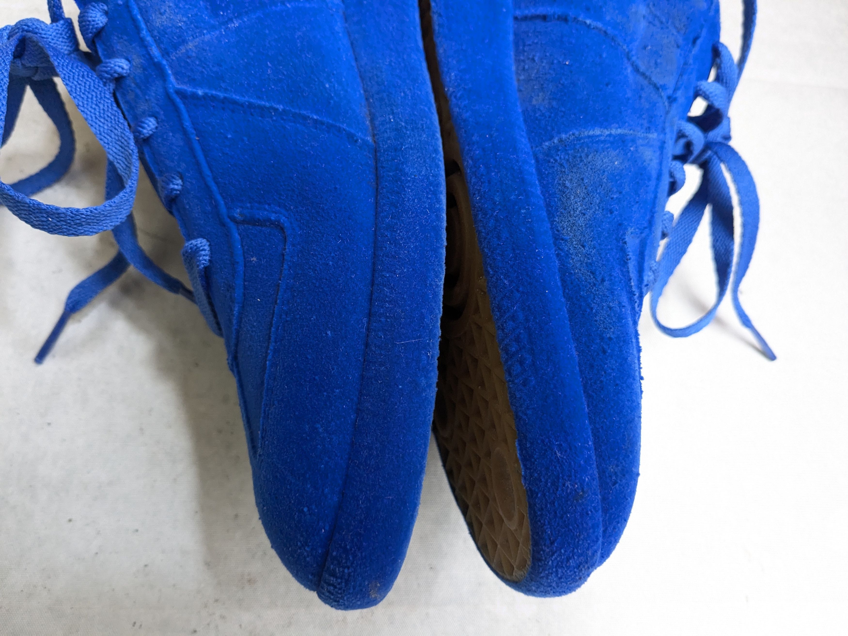 Maison Margiela Maison Margiela GAT Replica Blue 9 42 Felt Leather Low Size US 9 / EU 42 - 12 Thumbnail