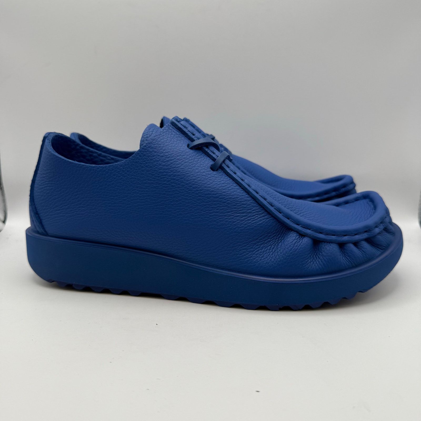 Ecco ECCO.KOLLECTIVE MEN'S 8 JOKE LEATHER LACE MADE IN PORTUGAL Size US 8 / EU 41 - 4 Thumbnail