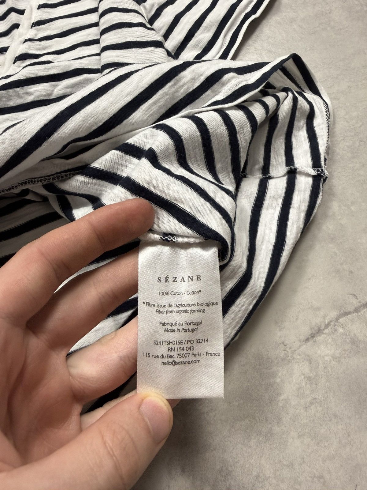 Sezane Sezane T Shirt Size S / US 4 / IT 40 - 8 Thumbnail