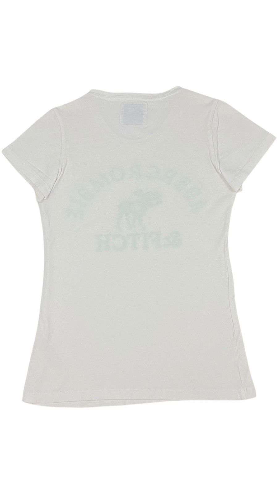 Abercrombie & Fitch 🔥LASTDROP🔥 Y2K Cute Abercrombie Fitch White Green T-shirt Size S / US 4 / IT 40 - 2 Thumbnail