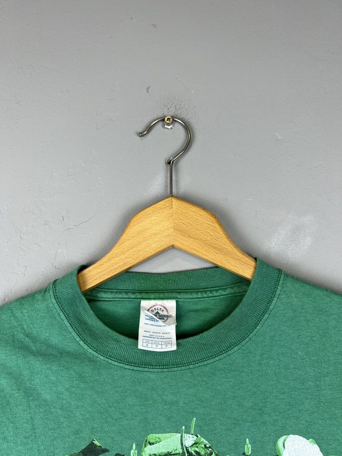 Japanese Brand Vintage faded humor tee Irish Yoga y2k Size US S / EU 44-46 / 1 - 4 Thumbnail