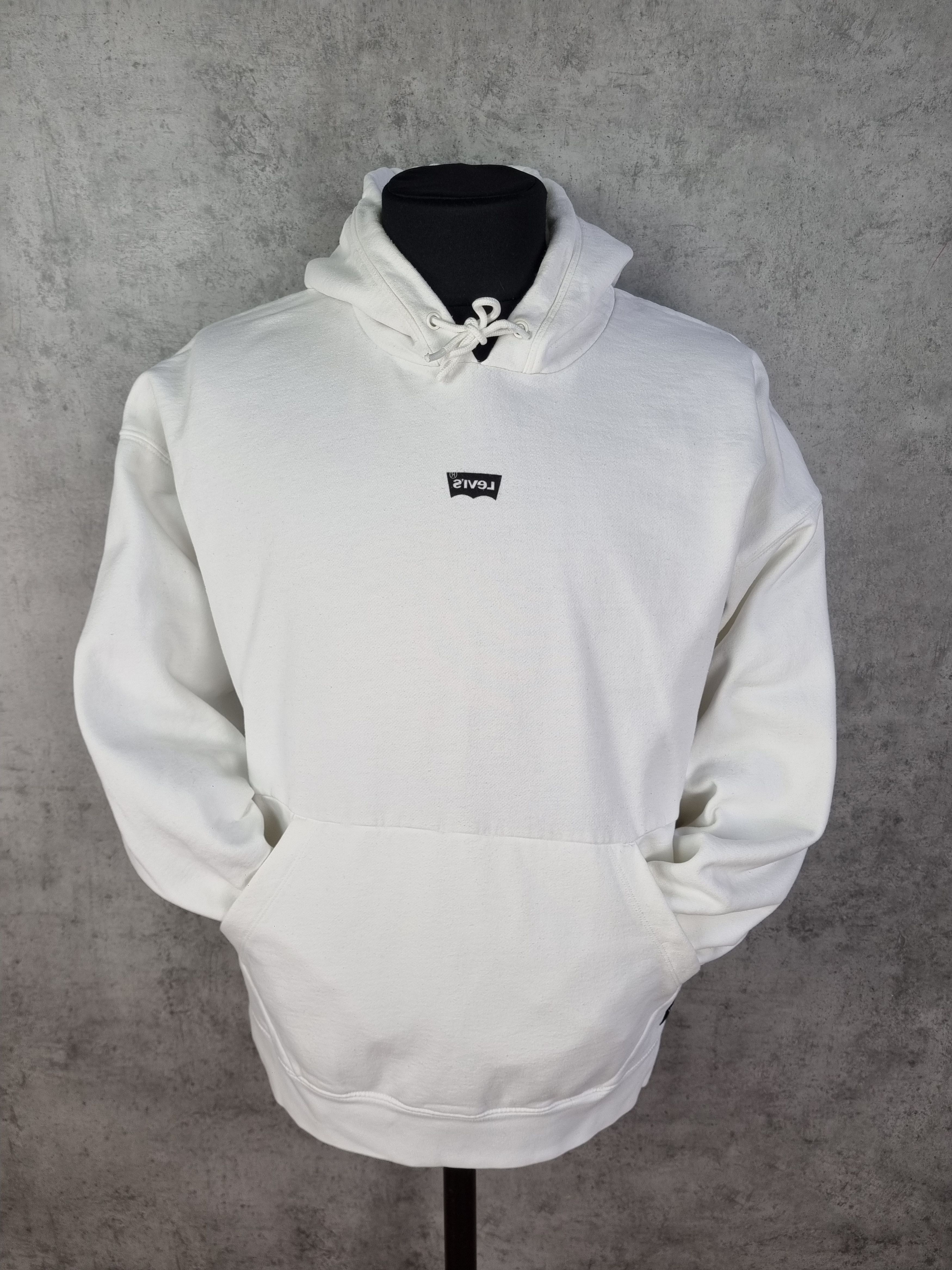 Levi's × Levi's Vintage Clothing Rare Box Logo Levi's Vintage White Hoodie Size US M / EU 48-50 / 2 - 1 Thumbnail