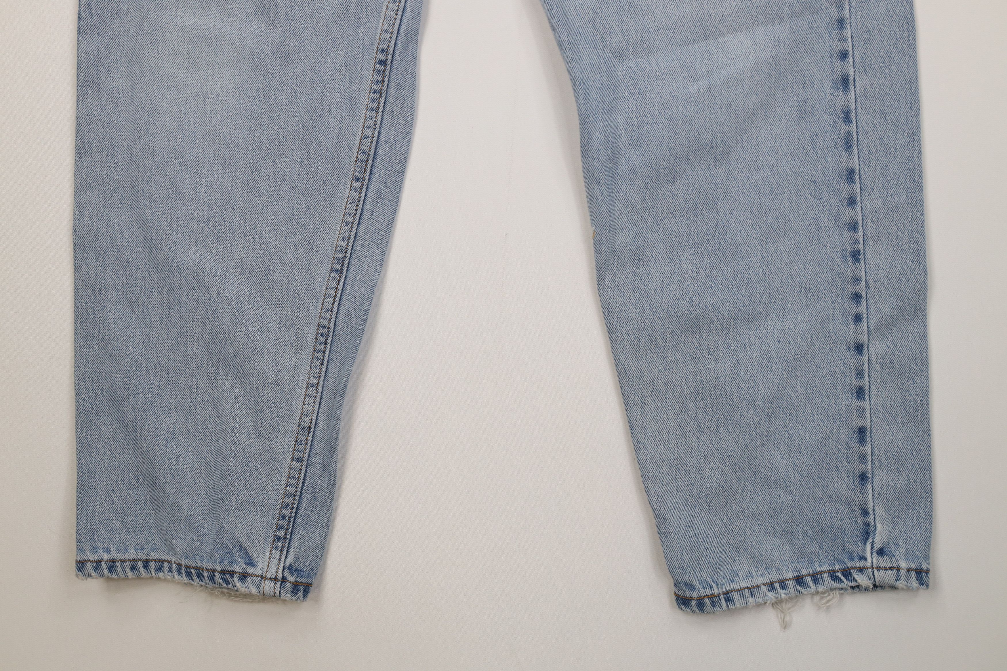 Levi's Vintage 90s Levis 560 Thrashed Loose Fit Straight Leg Jeans Size 34" / US 12 / IT 48 - 4 Thumbnail