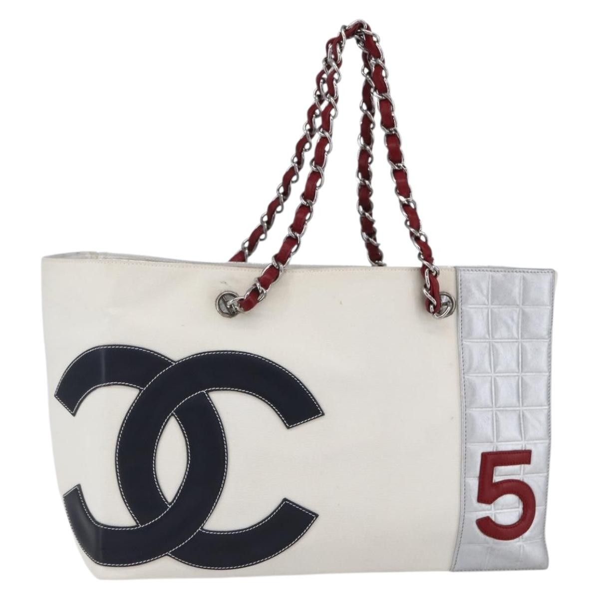 Chanel Chanel No.5 Tote Canvas and Leather Size ONE SIZE - 1 Thumbnail