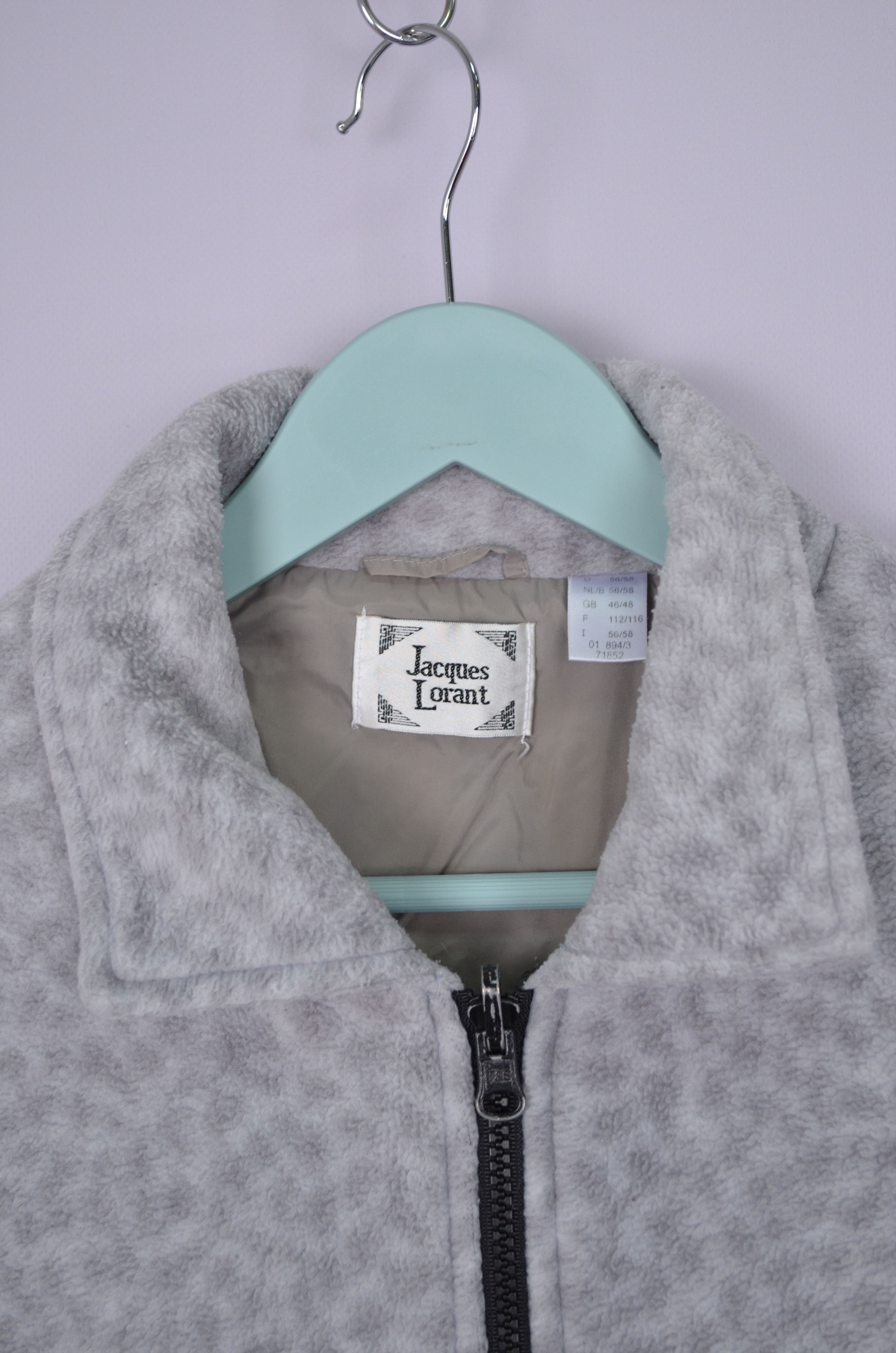 Vintage Vintage Jacques Lorant Fleece Pattern Wolves Full Zip Sz XL Size US XL / EU 56 / 4 - 4 Thumbnail