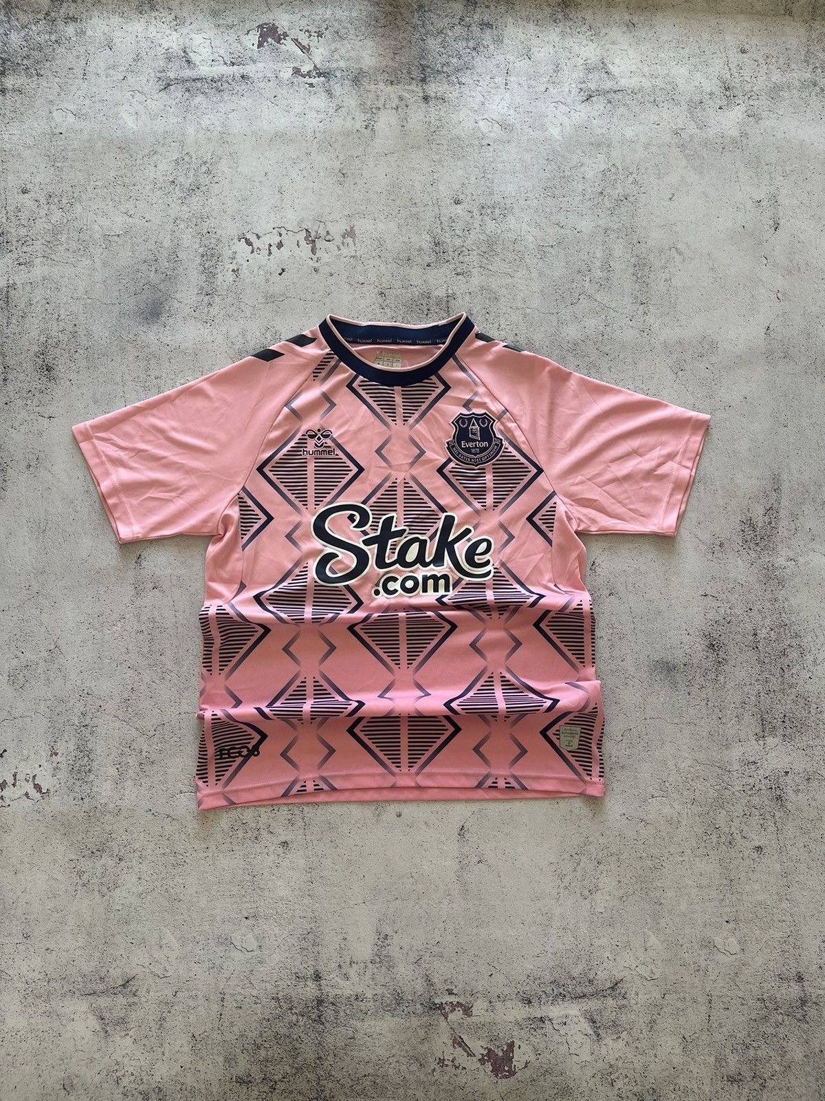 Hummel HUMMEL FC EVERTON 2022/2023 AWAY SOCCER JERSEY,FOOTBALL Size US S / EU 44-46 / 1 - 1 Thumbnail