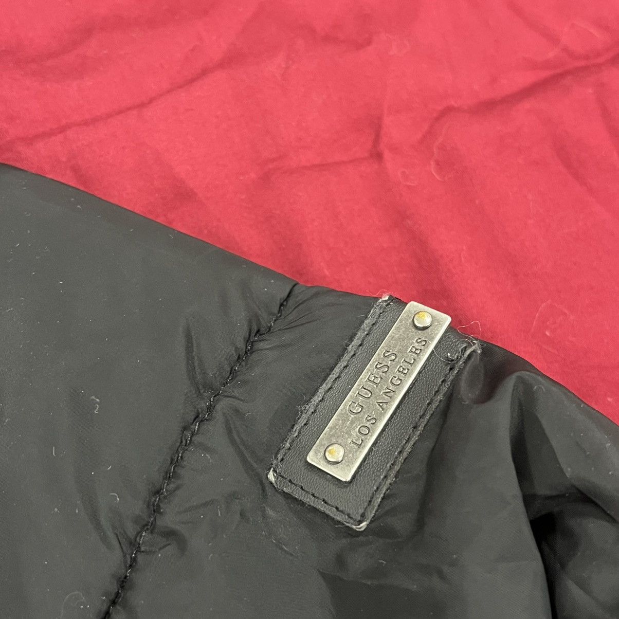 Guess Guess Black puffer jacket with removable hood Size US S / EU 44-46 / 1 - 5 Thumbnail