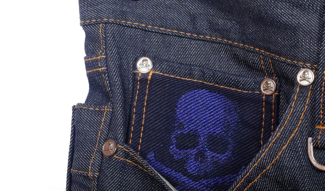 Mastermind Japan mmj 14ss high waist 606 blue one wash Isetan L jeans Size US 34 / EU 50 - 7 Thumbnail