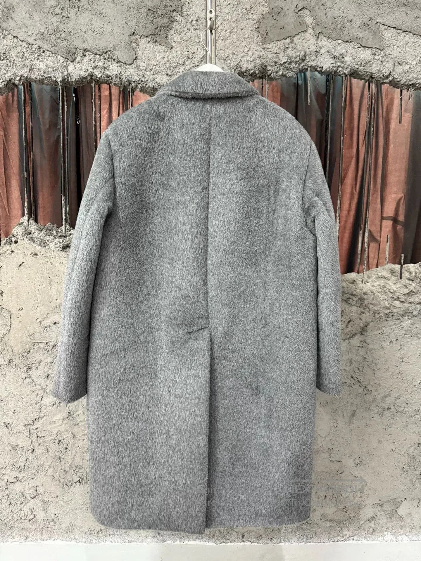 Prada Gray Overcoat.