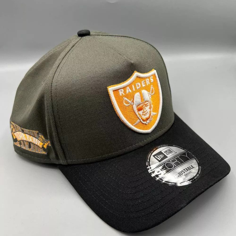 New Era Las Vegas Raiders Hat Men Cement Elephant Snap Back Cap New Size ONE SIZE - 1 Thumbnail
