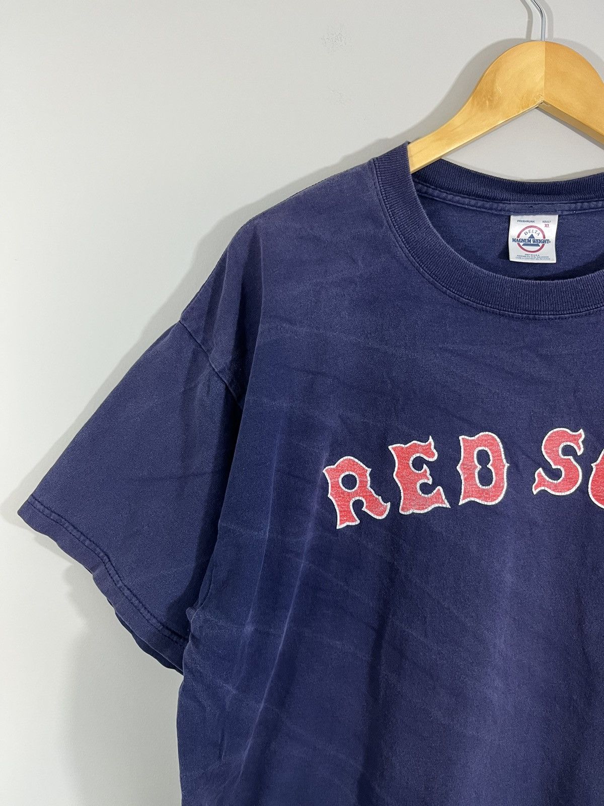 MLB × Vintage Sun Faded Boston Red Sox MLB Baseball Oversize Tee Size US XL / EU 56 / 4 - 5 Thumbnail