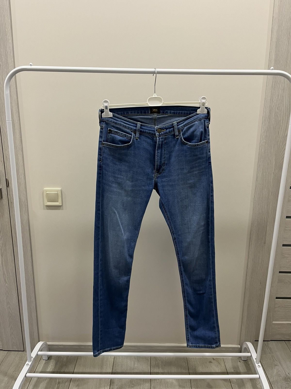 Lee Vintage Y2K Lee Luke Slim Fit Stretch Men Jeans Size 32/32 Size US 32 / EU 48 - 1 Thumbnail