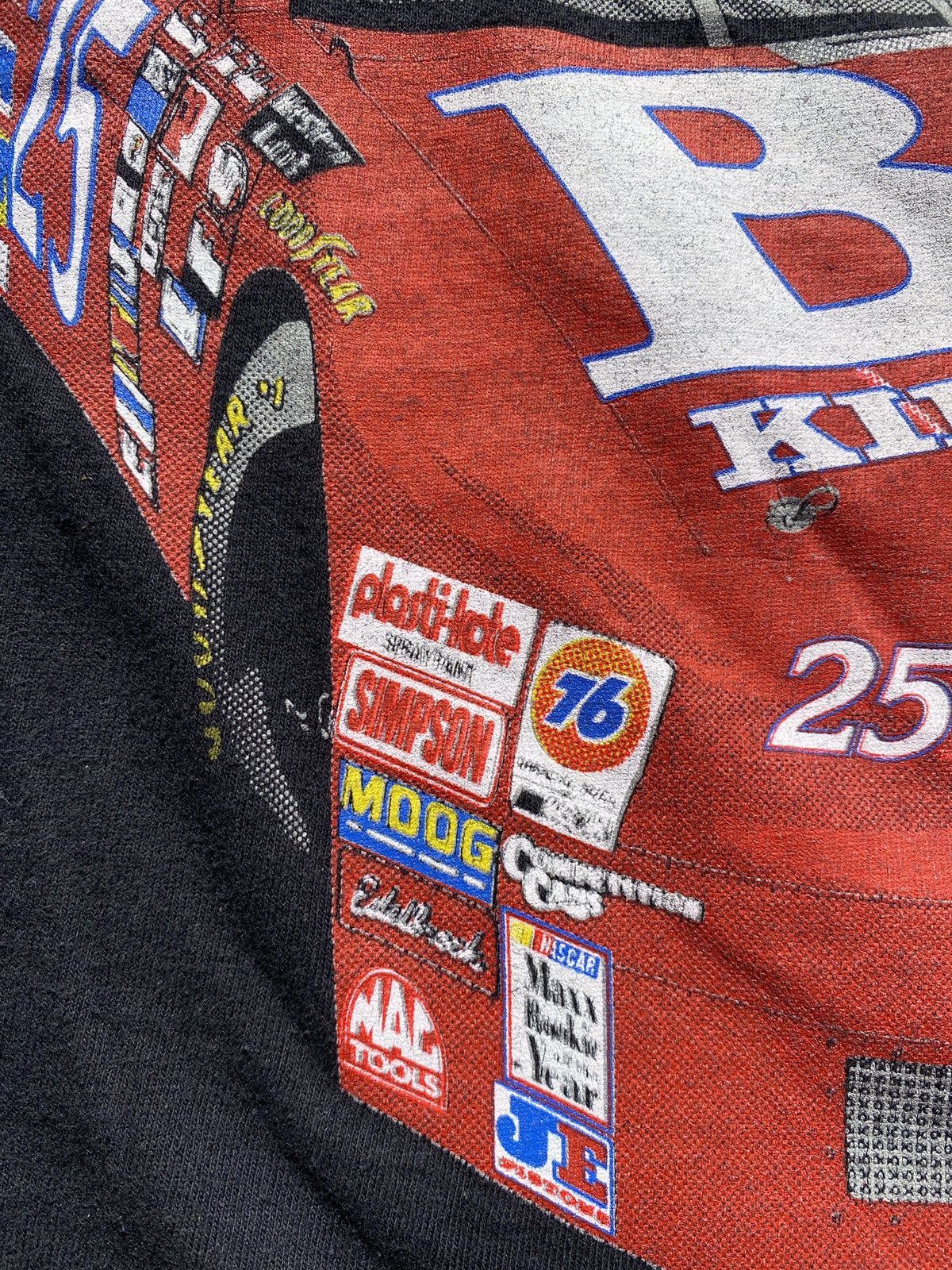 NASCAR × Tultex × Vintage 90s Nascar Budweiser big print racing shirt sz XL Size US XL / EU 56 / 4 - 4 Thumbnail