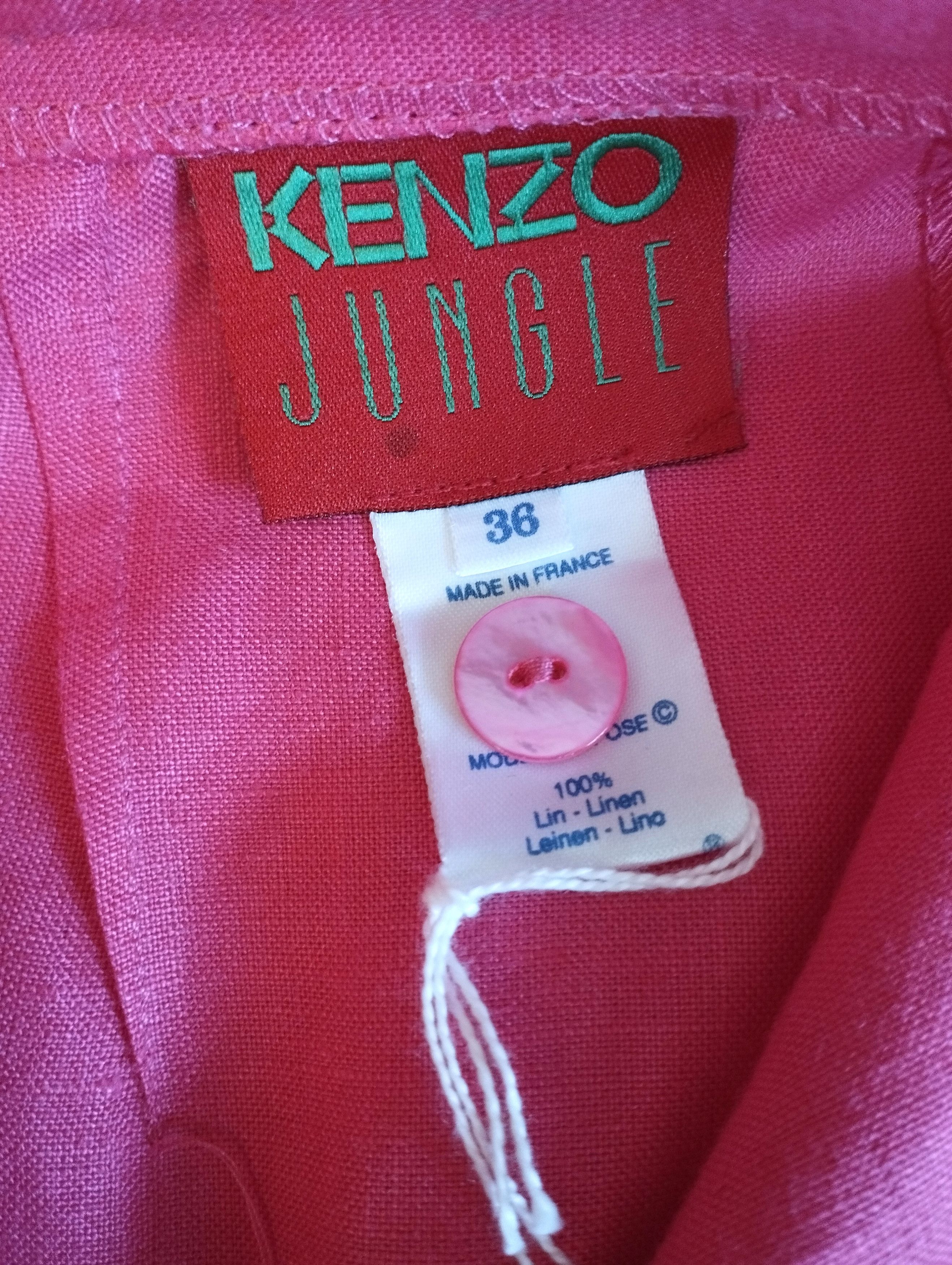 Kenzo Kenzo Veste Coton Lin T L/XL Size L / US 10 / IT 46 - 9 Thumbnail