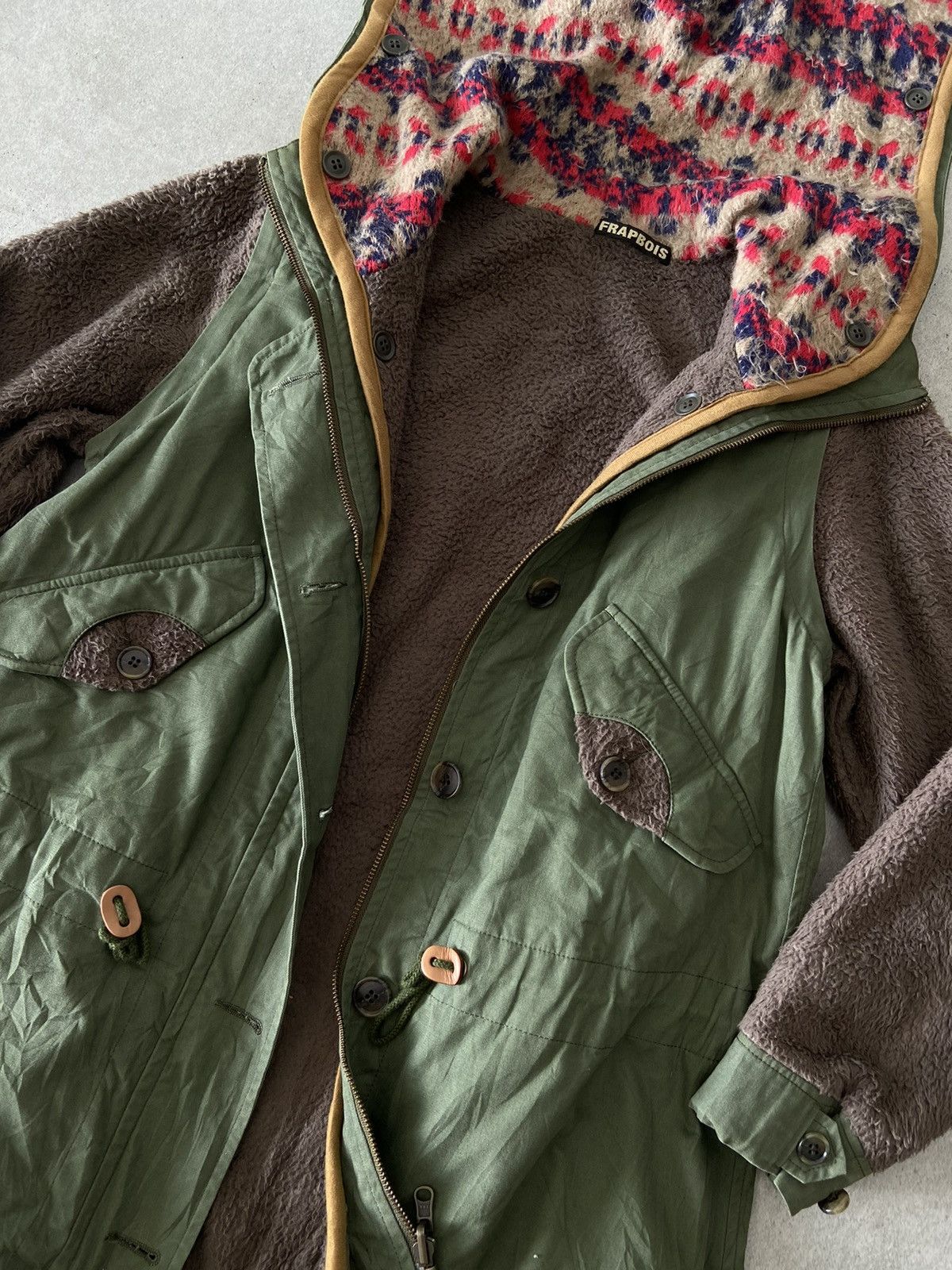 Issey Miyake Frapbois military Parka jacket Size US S / EU 44-46 / 1 - 3 Thumbnail