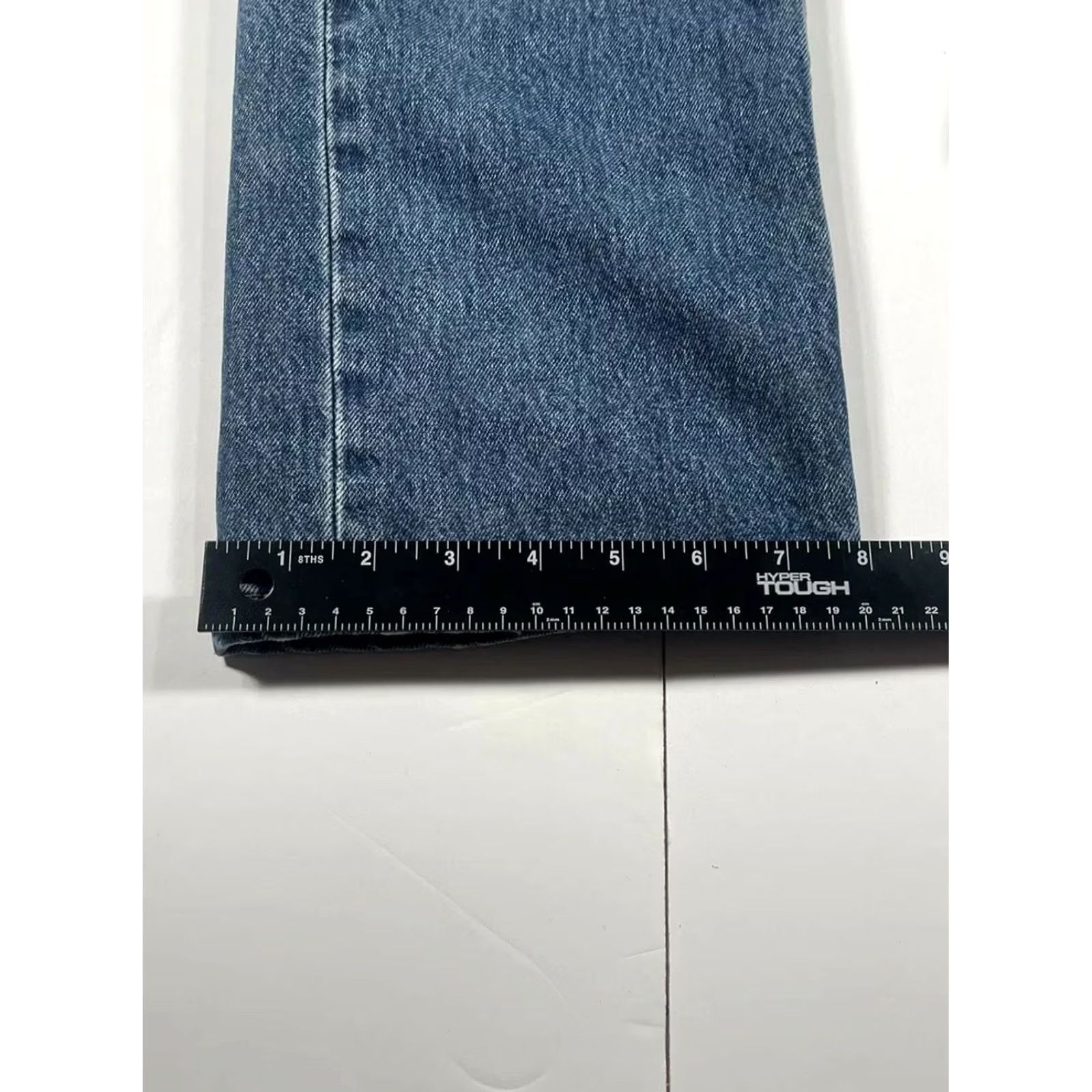 Levi's LEVI'S Jeans Men’s 33Wx30L Blue Strauss 505 Straight Long Denim 100% Cotton Jeans Mens Regular Size US 33 - 6 Thumbnail