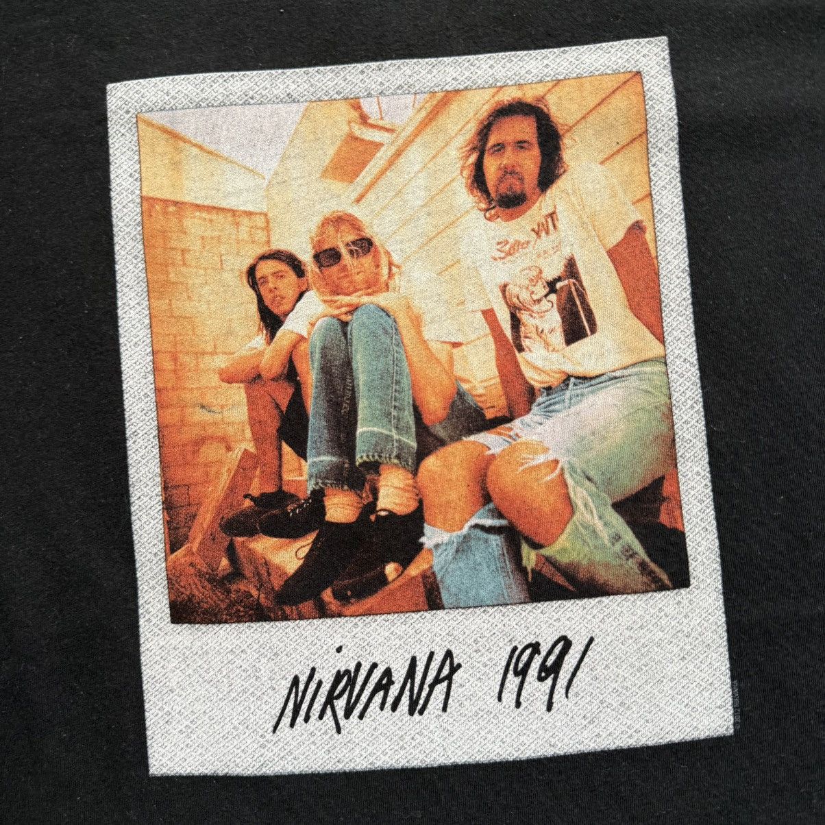 Nirvana Vintage Nirvana 1991 Polaroid Tee Size L / US 10 / IT 46 - 4 Thumbnail