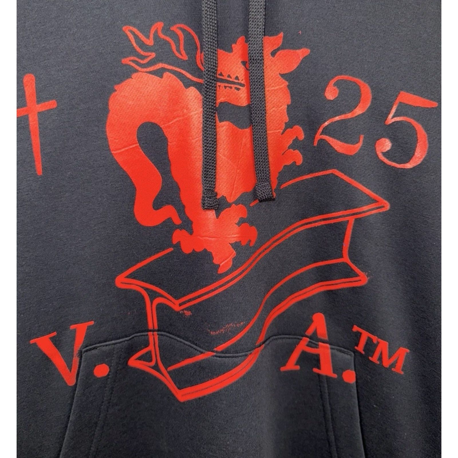 Nike VINTAGE Nike Hoodie Art Basel Exclusive Lot 11 Abloh Archive RARE Black Size S Mens Small Pullover Size US S / EU 44-46 / 1 - 3 Thumbnail