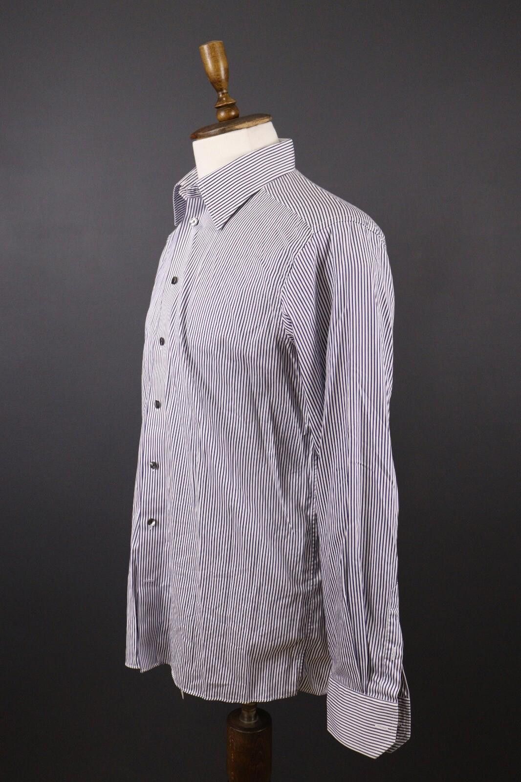 Eton Eton Contemporary Fit Stripe Luxury Shirt Size 42 / 16 Size US M / EU 48-50 / 2 - 4 Thumbnail