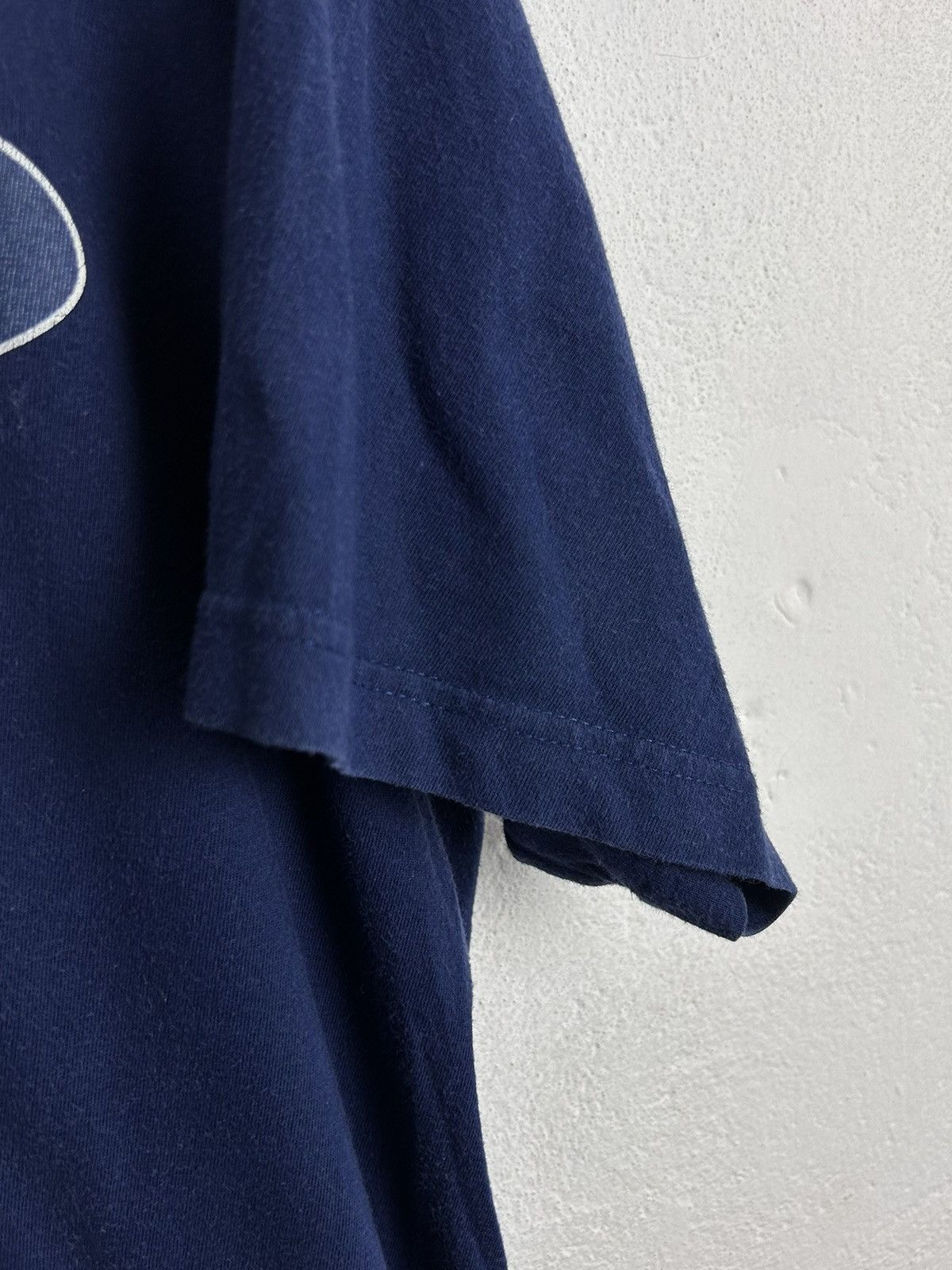 Nike 90s Vintage Nike Center Logo Short Sleeve T-Shirt In Blue Size US XL / EU 56 / 4 - 4 Thumbnail