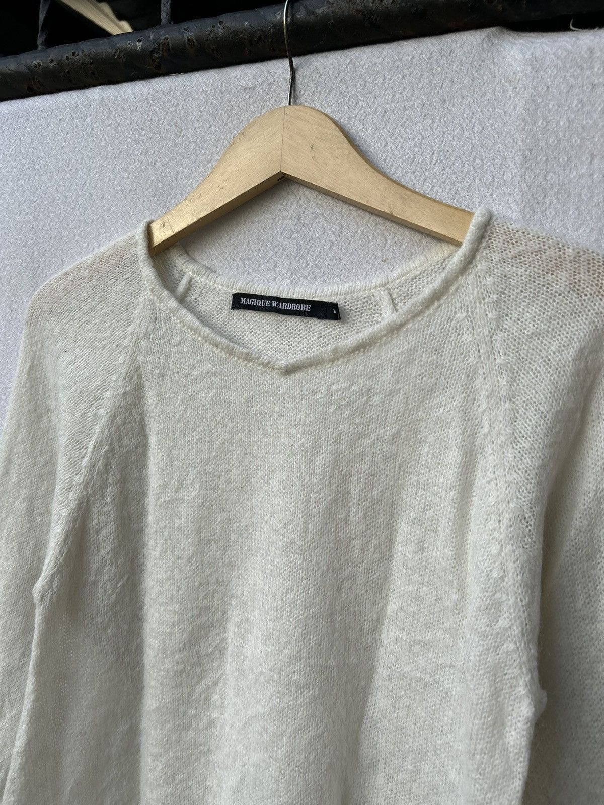 Japanese Brand Fuzzy Mohair Knitwear Style Avantgarde Archived Size US M / EU 48-50 / 2 - 5 Thumbnail