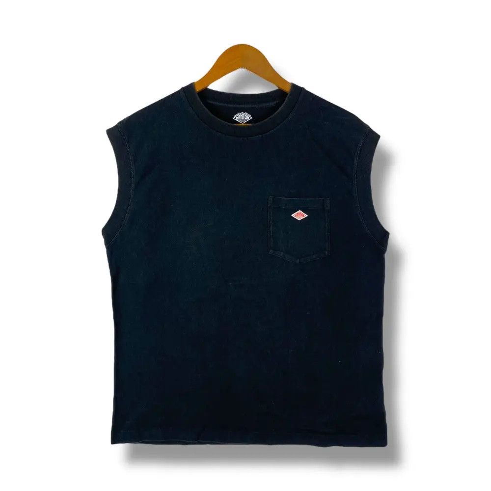 Danton DANTON FRANCE Pocket Tank Tops Tee Shirt Medium Size Size US M / EU 48-50 / 2 - 1 Thumbnail